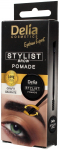 Geel-kreem kulmudele Delia Cosmetics Eyebrow Expert Stylist, 4 ml, grafiit v. 1.1 graphite