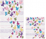 Vannitoamattide komplekt Foutastic 510622 299ANR1701, mitmev&auml;rviline, 60 cm x 150 cm