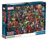 Pusle Clementoni Marvel 39709, 50 cm x 70 cm, 1000 tk, mitmev&auml;rviline