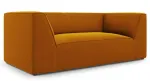 Diivan Micadoni Home Ruby Velvet, kollane v., 174 x 92 cm x 69 cm