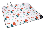 Matkamatt Nils Forest NC8028, roosa v., 200 x 195 cm