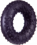 M&auml;nguasi koerale, tassimiseks Barry King Ring BK-15108, &Oslash; 9 cm, must v.