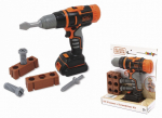 M&auml;nguasi meistri t&ouml;&ouml;riist Smoby Black + Decker Mechanical Drill, must v./oranž v.