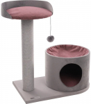 Kraapimispost kassile Flamingo Kara, 35.5 cm x 65 cm x 65 cm