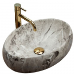 Vannitoa kraanikauss Rea Linda, keraamiline, 48.5 cm x 34 cm x 14.5 cm, hall v.