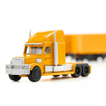 M&auml;nguasja veoauto Siku DHL Road Train 1806, 1:87, kollane v.