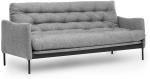 Diivanvoodi Atelier Del Sofa Renge, kreemjasvalge/helehall v., 200 x 82 cm x 92 cm
