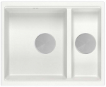K&ouml;&ouml;givalamu Quadron Logan 150, graniit, 56 cm x 46 cm x 22 cm, valge v./roostevaba teras v.