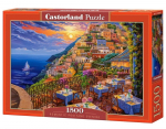 Pusle Castorland Romantic Positano Evening Italy 152209, 47 cm x 68 cm, 1500 tk, mitmev&auml;rviline