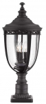 Vabalt seisev v&auml;lisvalgusti Feiss Collection English Bridle, 60W, E14, IP44, must v., 26.7 cm x 63.8 cm