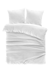 Voodipesukomplekt Kenda Sand Valerina 125, valge v., 50 x 75 cm, 225 x 225 cm
