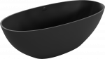 Vann, teisaldatav Mexen Bari, 165 cm x 75 cm x 55 cm, ovaalne, must