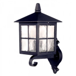 &Otilde;ue seinavalgusti Elstead Lighting Winchester 1, 60W, E27, IP44, must v., 18.5 cm x 38.5 cm