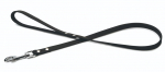 Koera rihm Beeztees, must v./roostevaba teras v., 1.3 m x 16 mm