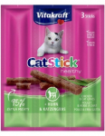 Kassimaius Vitakraft CatStick, kanaliha, 3 tk