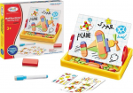 Magnetiline joonestuslaud First Classroom Multifunctional Learning Case, 4 cm, kollane v.