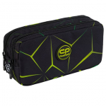 Pinal CoolPack Primo Quake, 23 cm x 8 cm, must/kollane