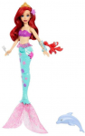 Nukk aksessuaaridega Mattel Disney Princess Ocean Friends Ariel, 30 cm, mitmev&auml;rviline