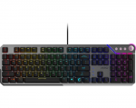 Juhtmega m&auml;nguklaviatuur MSI Strike 600 SILENT Kailh Midnight Pro Silent, Inglise (US), h&otilde;be v.