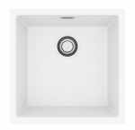 K&ouml;&ouml;givalamu Alveus Omni 20, graniit, 45 cm x 45 cm x 19.8 cm, valge