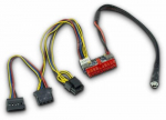 Adapter Inter-Tech 88882190 SATA, 4 pin, 0.4 m, mitmev&auml;rviline