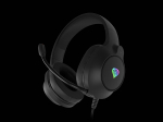 Juhtmega m&auml;nguri peakomplekt Genesis Neon 213 RGB, must v.