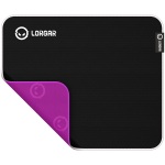 Hiirematt Lorgar Legacer 755, 50 cm x 42 cm x 0.3 cm, must v./violetne v.