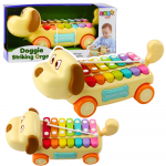 Laste ks&uuml;lofon Lean Toys Doggie Striking Organ