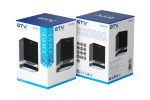 Valgusti lagi GTV Riven, GU10, 1 x 35 W, l&auml;bipaistev v./grafiit v.