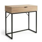 Konsoollaud Akord Modena, must v./sonoma tamm v., 35 cm x 80 cm x 80 cm