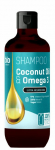&Scaron;ampoon Bio Naturell Ultra Nourishing Coconut Oil & Omega 3, 295 ml