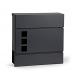 Kahjustatud pakendiga toode. Postkast ModernHome HPB932-8, antratsiit v., 37 cm x 10.3 cm x 37 cm