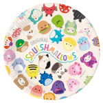 &Uuml;hekordne taldrik Festi Squishmallows 656327, &Oslash; 23 cm, 8 tk