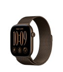 Nutikell Apple Watch Series 12 GPS 42mm MKDC4ET/A, dark bronze alumiiniumist korpus koos dark bronze milanese loop rihmaga