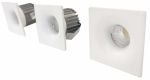 Valgusti, komplekt lagi ja seinad CristalRecord 00-823-03-000, 4000&deg;K, LED, valge v., 3 W