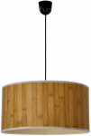 Valgusti lagi Candellux Lighting Timber 31-24244, E27, 1 x 60 W, pruun v. / must v.