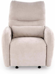 Allalastava seljatoega tugitoolid Leisure Furniture Saxon, beež v., 85 cm x 85 cm x 102 cm