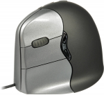Juhtmega arvutihiir Evoluent VerticalMouse 4, must v.