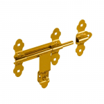 Ukseriiv Domax 8651, kollane, 20 cm x 20 cm