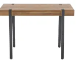 Kirjutuslaud B-39 Honey, 110 cm x 55 cm, 76 cm, must v./p&auml;hklipuu v.