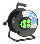 Pikendusjuhe Electraline, 3 x 1,5 mm&sup2;, 25 m, 4 pesa