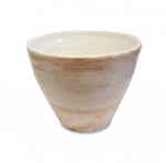 Lillepott Agava 10010005, keraamiline, pruun v./valge v.