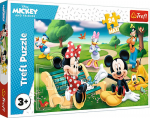 Pusle Trefl Mickey Mouse Maxi, 6 cm x 4 cm, 24 tk