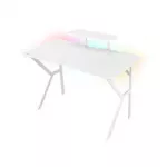 Arvutim&auml;ngulaud Genesis Holm 320 RGB, 120 cm x 60 cm, 75 cm, valge v.