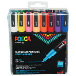 Vildikad Posca Paint Markers, &uuml;hepoolsed, 16 tk