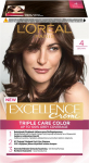 Juuksev&auml;rv L&rsquo;Or&eacute;al Paris Excellence Creme, true brown v., 4.00, 176 ml