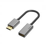 Adapter Hama Premium Premium DisplayPort to HDMI Adapter 4K Ultra HD Video Support Displayport, HDMI, 0.5 m, must v./hall v.