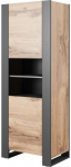 Kapp Cama Meble Wood, antratsiit v./tamm v., 40 cm x 65 cm x 170.5 cm