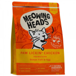 Kuiv kassitoit Meowing Heads Paw Lickin Chicken, kanaliha, 4 kg