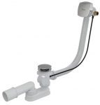 Sifoon vanni jaoks Ravak X01438, 370 mm, 50 mm, valge v./kroom v.